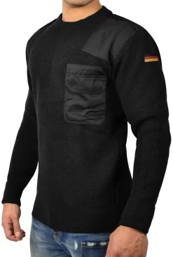 Herren BW-Pullover „Dörentrup“ Schwarz