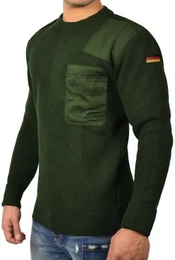 Herren BW-Pullover „Dörentrup“ Oliv