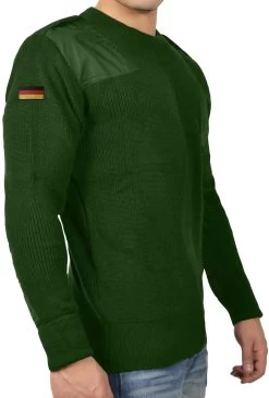Herren BW-Pullover „Dörentrup“ Oliv -Normani 130341