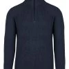 Herren Troyer-Pullover Mit RV-Kragen „Tintrup“ Navy