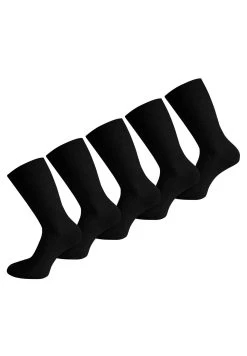 10 Paar Gesundheitssocken Mit Hohem Baumwollanteil Schwarz