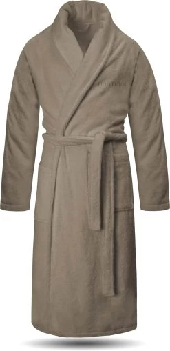 Unisex Premium Bademantel „Sivas“ Aus Frottee - OEKO-TEX® 100 Beige
