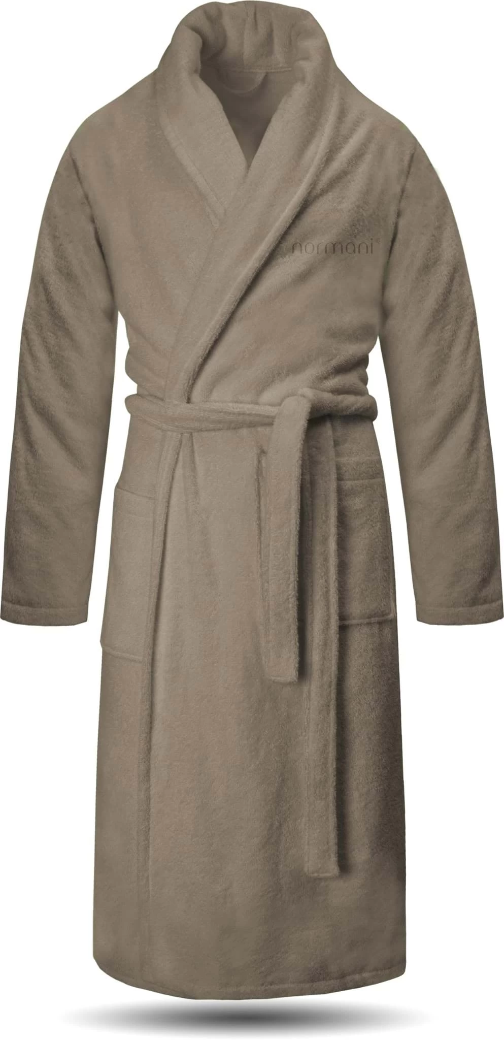 Unisex Premium Bademantel „Sivas“ Aus Frottee - OEKO-TEX® 100 Beige 3 Unisex Premium Bademantel „Sivas“ Aus Frottee - OEKO-TEX® 100 Beige