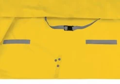 Regenponcho „Sohra“ Petrol/Gelb -Normani 134619