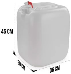 Wasserkanister Carry 30 Liter Transparent 17 Wasserkanister Carry 30 Liter Transparent -Normani 137650