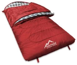 4-in-1 Schlafsack „Antarctica“ (RV Links) Rot