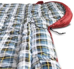 4-in-1 Schlafsack „Antarctica“ (RV Links) Rot -Normani 139730