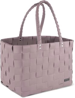 Einkaufskorb Einkaufstasche Aus Kunststoff Dusty Pink -Normani 140185