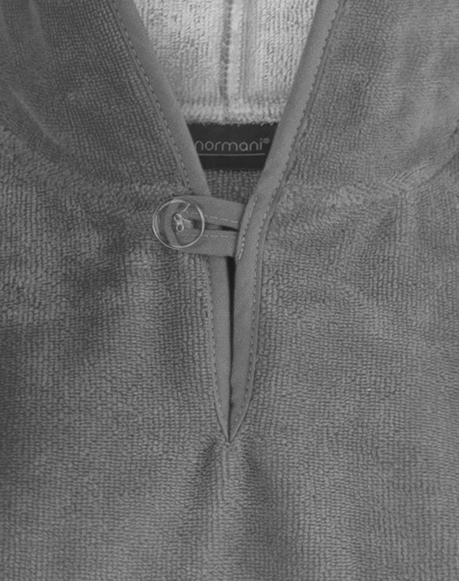 Kinder Badeponcho Weich „Melilla“ Grau 8 Kinder Badeponcho Weich „Melilla“ Grau – Bild 6