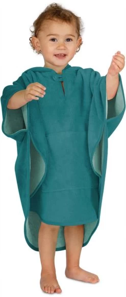 Kinder Badeponcho Weich „Melilla“ Blau -Normani 141076