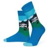 2 Paar Spruch / Motiv Socken Camping