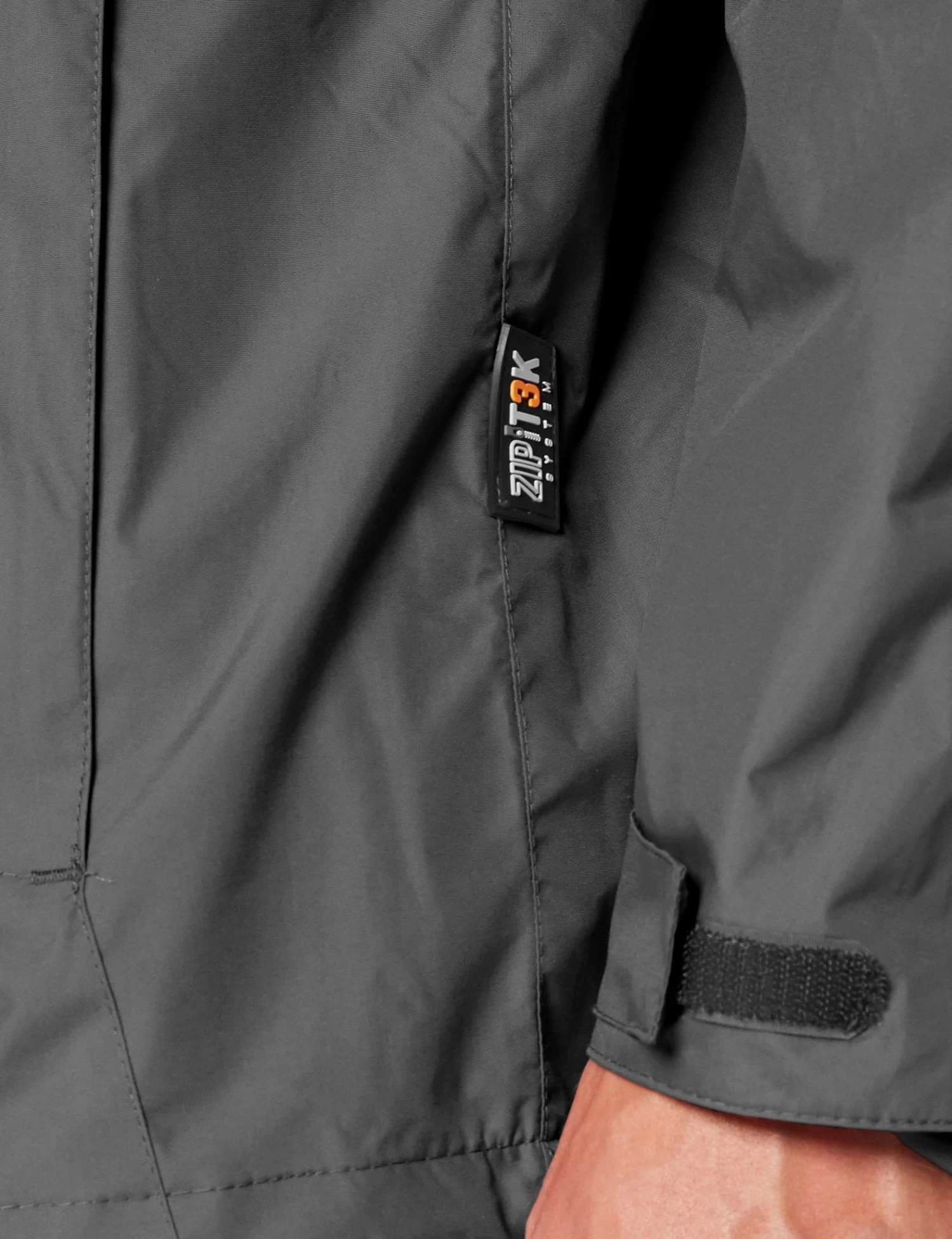 Herren Hardshelljacke „Magellan“ Grau 6 Herren Hardshelljacke „Magellan“ Grau – Bild 4