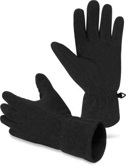 Fleece-Handschuhe Mit 3M Thinsulate™ (40 G) „Arsuk“ Schwarz -Normani 141703