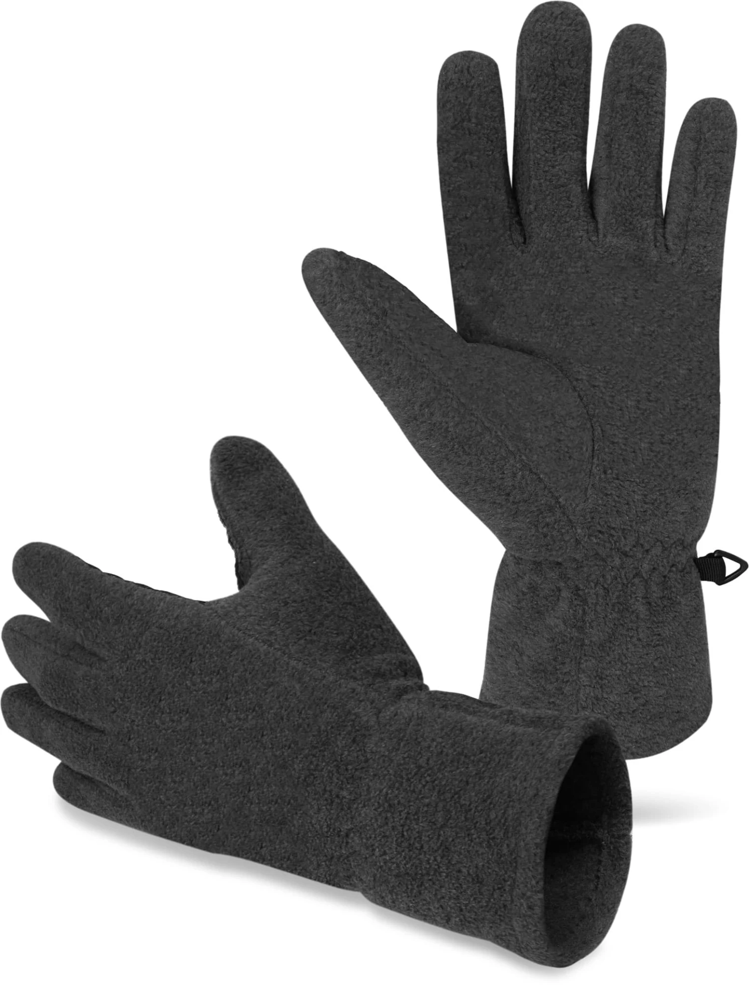 Fleece-Handschuhe Mit 3M Thinsulate™ (40 G) „Arsuk“ Anthrazit 4 Fleece-Handschuhe Mit 3M Thinsulate™ (40 G) „Arsuk“ Anthrazit – Bild 2