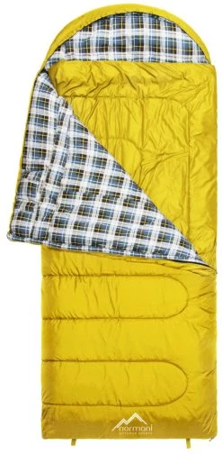 4-in-1 Schlafsack „Antarctica“ (RV Rechts) Gelb -Normani 142438