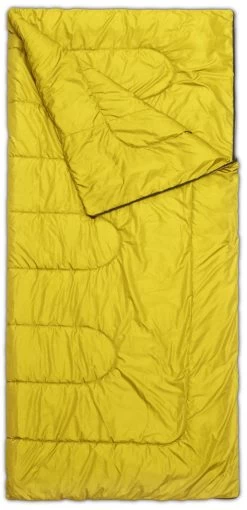 4-in-1 Schlafsack „Antarctica“ (RV Rechts) Gelb -Normani 142439
