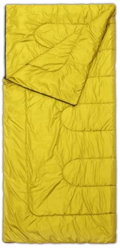 4-in-1 Schlafsack „Antarctica“ (RV Links) Gelb -Normani 142446