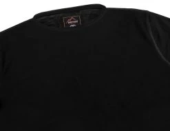 Damen Merino Langarm-Shirt „Mandurah“ Schwarz -Normani 142903