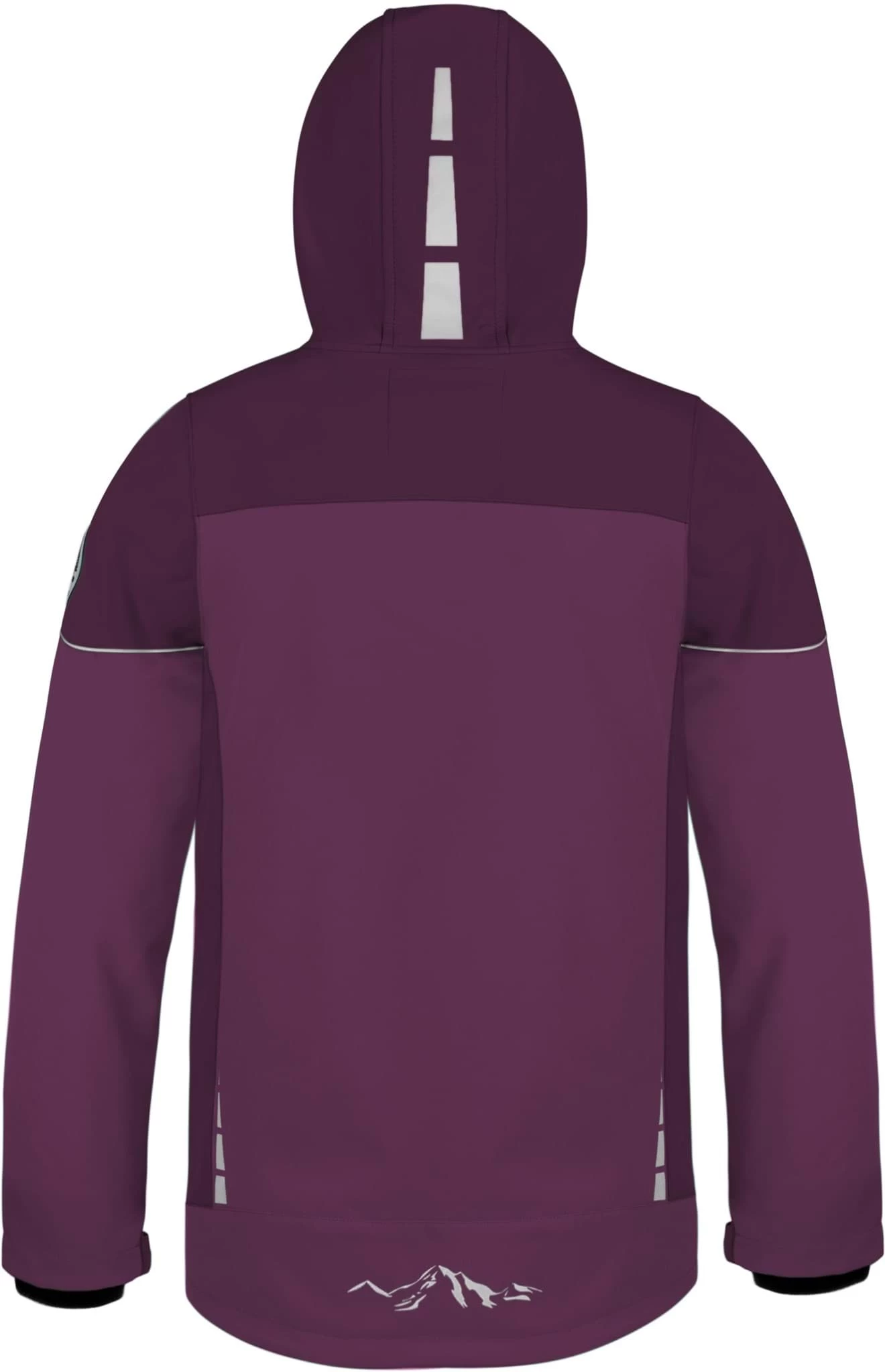 Kinder Softshelljacke „Galway“ Lila/Violett/Grün 6 Kinder Softshelljacke „Galway“ Lila/Violett/Grün – Bild 4