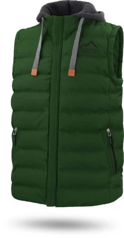 Herren Winter-Steppweste „Nanaimo“ Oliv -Normani 143675