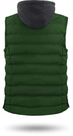 Herren Winter-Steppweste „Nanaimo“ Oliv -Normani 143676