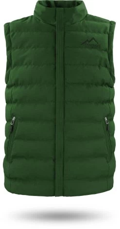 Herren Winter-Steppweste „Nanaimo“ Oliv -Normani 143679