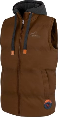 Herren Winter-Steppweste „Talmine“ Braun -Normani 143968