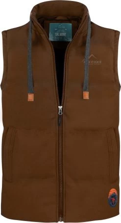 Herren Winter-Steppweste „Talmine“ Braun -Normani 143971