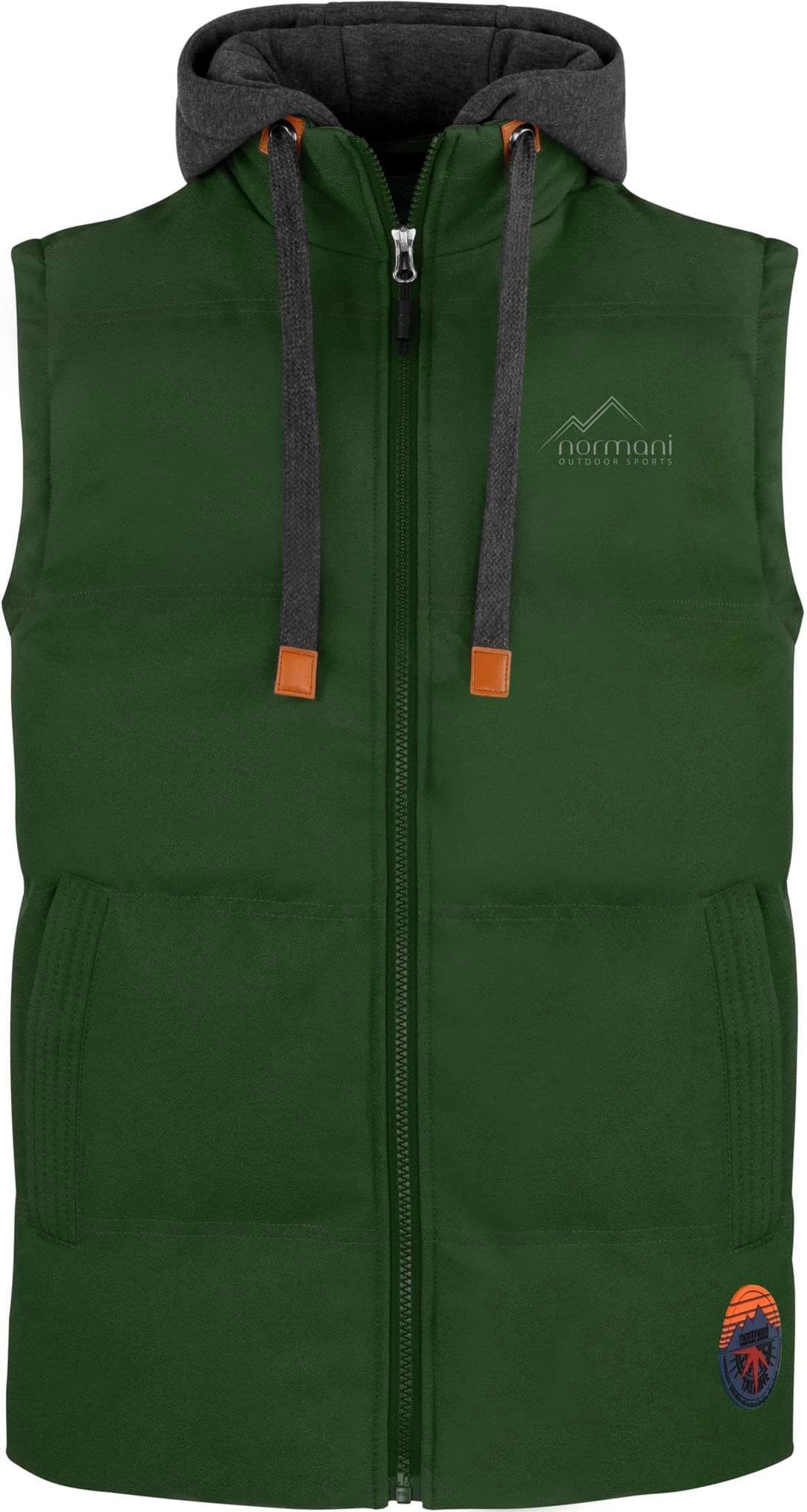 Herren Winter-Steppweste „Talmine“ Oliv 3 Herren Winter-Steppweste „Talmine“ Oliv