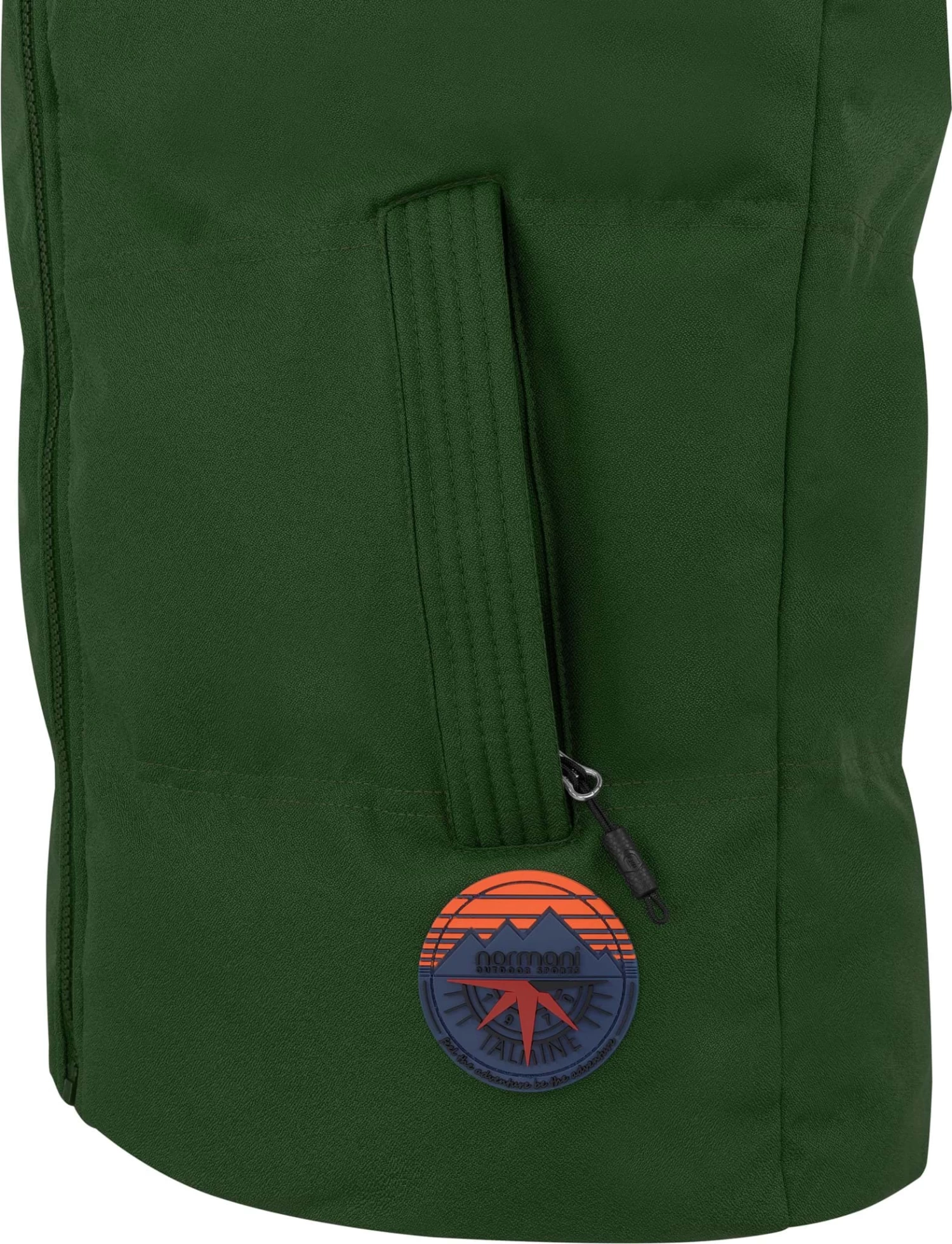 Herren Winter-Steppweste „Talmine“ Oliv 8 Herren Winter-Steppweste „Talmine“ Oliv – Bild 6