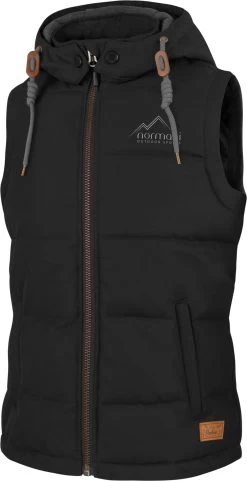 Damen Winter-Steppweste „Paihia“ Schwarz -Normani 144061