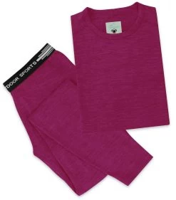 Kinder Merino Langarm „Broome“ Fuchsia -Normani 144514