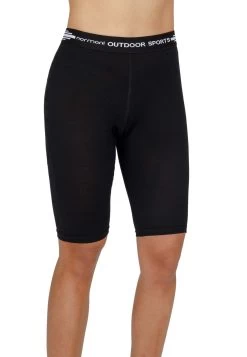 Damen Merino Shorts „Sunshine Coast“ Schwarz -Normani 144742