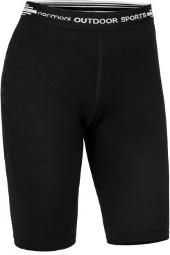 Damen Merino Shorts „Sunshine Coast“ Schwarz -Normani 144745