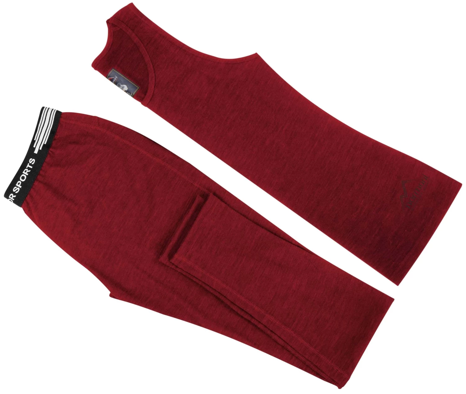 Damen Merino Tanktop „Quilpie“ Rot 6 Damen Merino Tanktop „Quilpie“ Rot – Bild 4