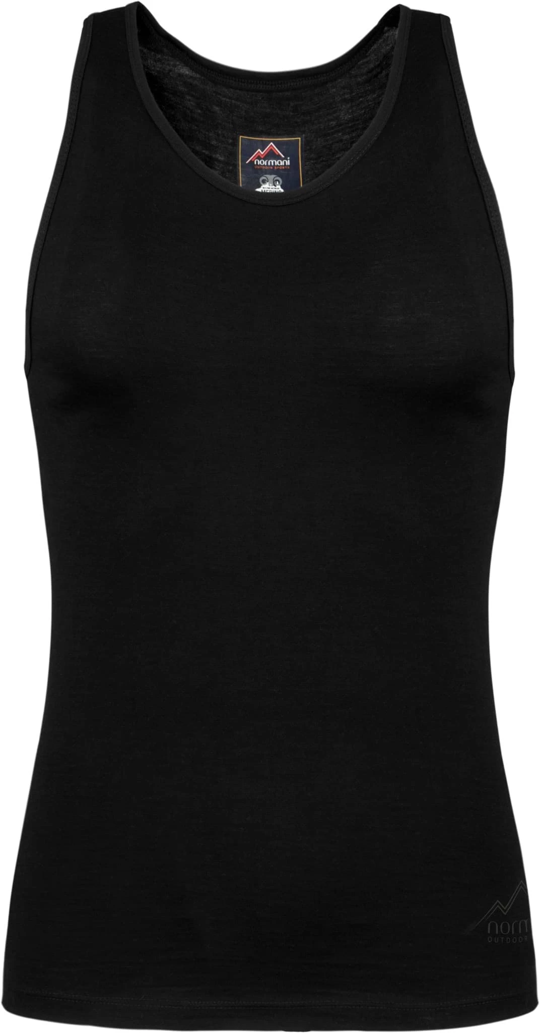Damen Merino Tanktop „Quilpie“ Schwarz 4 Damen Merino Tanktop „Quilpie“ Schwarz – Bild 2