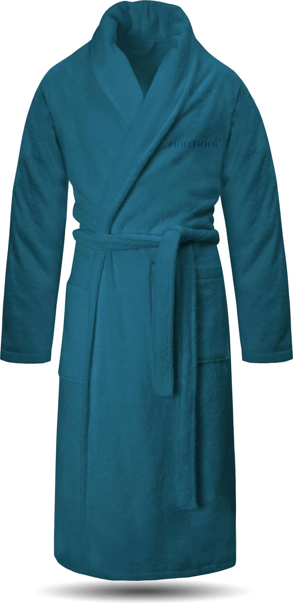 Unisex Premium Bademantel „Sivas“ Aus Frottee - OEKO-TEX® 100 Petrol 3 Unisex Premium Bademantel „Sivas“ Aus Frottee - OEKO-TEX® 100 Petrol