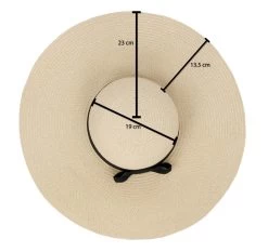 Damen Sonnenhut „Eriyadu“ Natur -Normani 145010