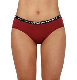 Damen Merino Slip „Albury“ Rot -Normani 145229