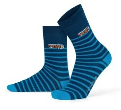 2 Paar Spruch / Motiv Socken Bully