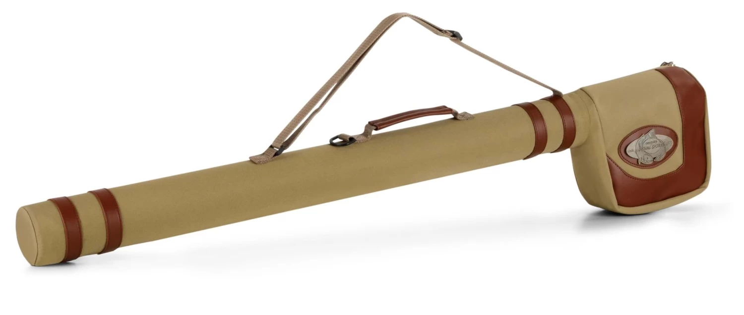 Fliegenruten Futteral „Mataró“ Beige 3 Fliegenruten Futteral „Mataró“ Beige