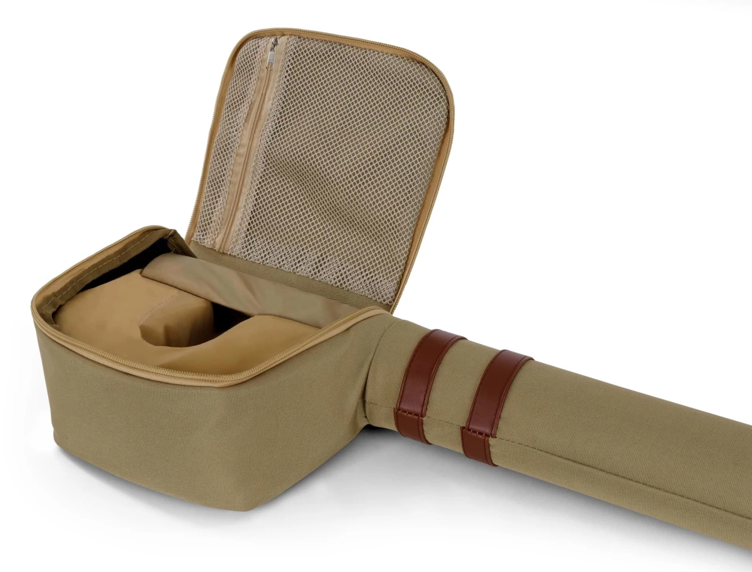Fliegenruten Futteral „Mataró“ Beige 6 Fliegenruten Futteral „Mataró“ Beige – Bild 4