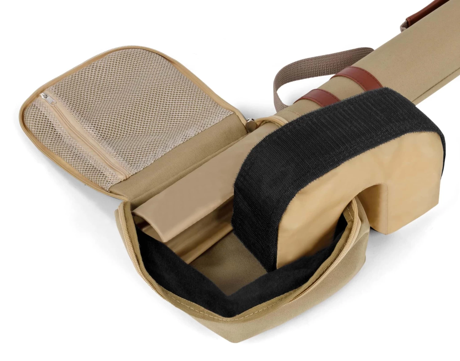 Fliegenruten Futteral „Mataró“ Beige 7 Fliegenruten Futteral „Mataró“ Beige – Bild 5