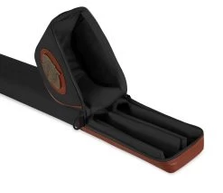 Fliegenruten Futteral „Barcelona Double“ Schwarz -Normani 145711