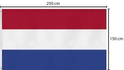 Fahne Länderflagge 150 Cm X 250 Cm Niederlande 7 Fahne Länderflagge 150 Cm X 250 Cm Niederlande -Normani 145811