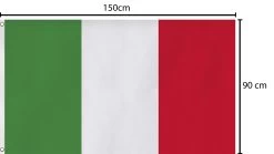Fahne Länderflagge 90 Cm X 150 Cm Italien 7 Fahne Länderflagge 90 Cm X 150 Cm Italien -Normani 145876