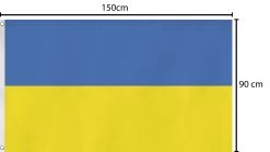 Fahne Länderflagge 90 Cm X 150 Cm Ukraine 7 Fahne Länderflagge 90 Cm X 150 Cm Ukraine -Normani 145954