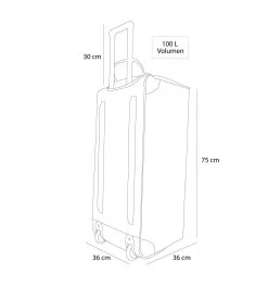 Reisetasche Mit 2 Rädern „Jumbus 100“ Fancy Feathers -Normani 146008