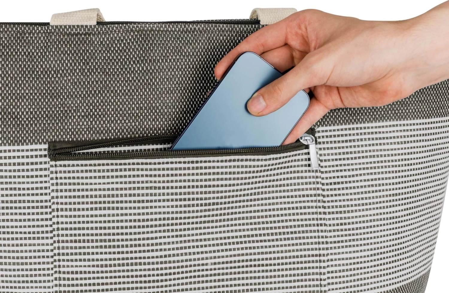 Tasche „Baros“ Grau 6 Tasche „Baros“ Grau – Bild 4