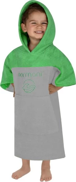 Kinder Badeponcho „Puwai“ Grün 14 Kinder Badeponcho „Puwai“ Grün -Normani 147608